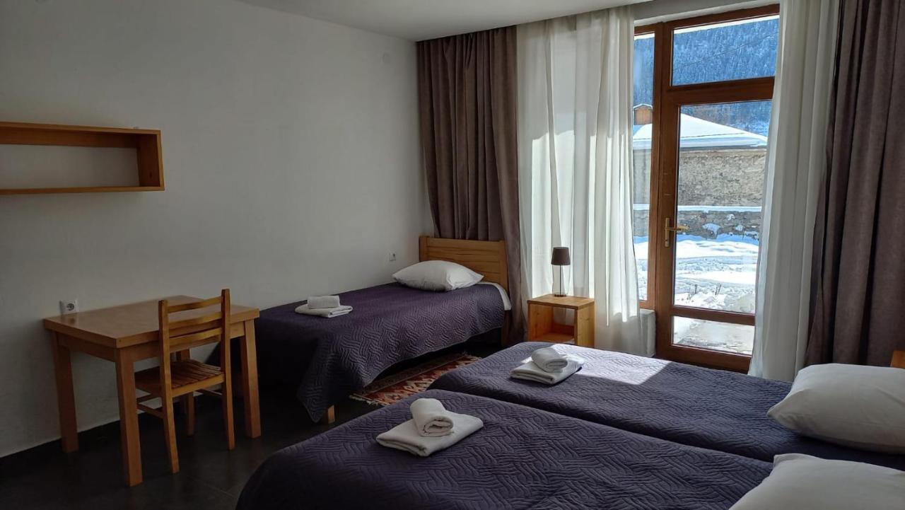 Bapsha Guesthouse Mestia Exteriér fotografie